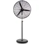 Orbegozo PWS 0167 Ventilador de Pie 180W con 3 Aspas 65cm, 3 Velocidades, Oscilación, Altura Regulable hasta 171cm y Base Estable de Hierro Fundido